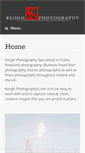 Mobile Screenshot of keoghphotography.com